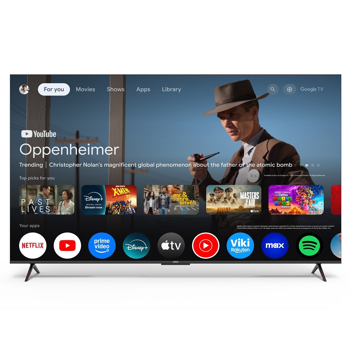 Orca 75 inch UHD-4K Android Smart TV Orca 75 inch UHD-4K Android Smart TV